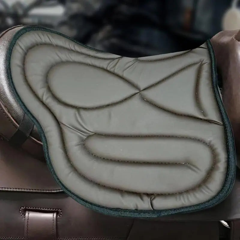 Horse Riding Leather Shock and anti-slip Saddle Pad