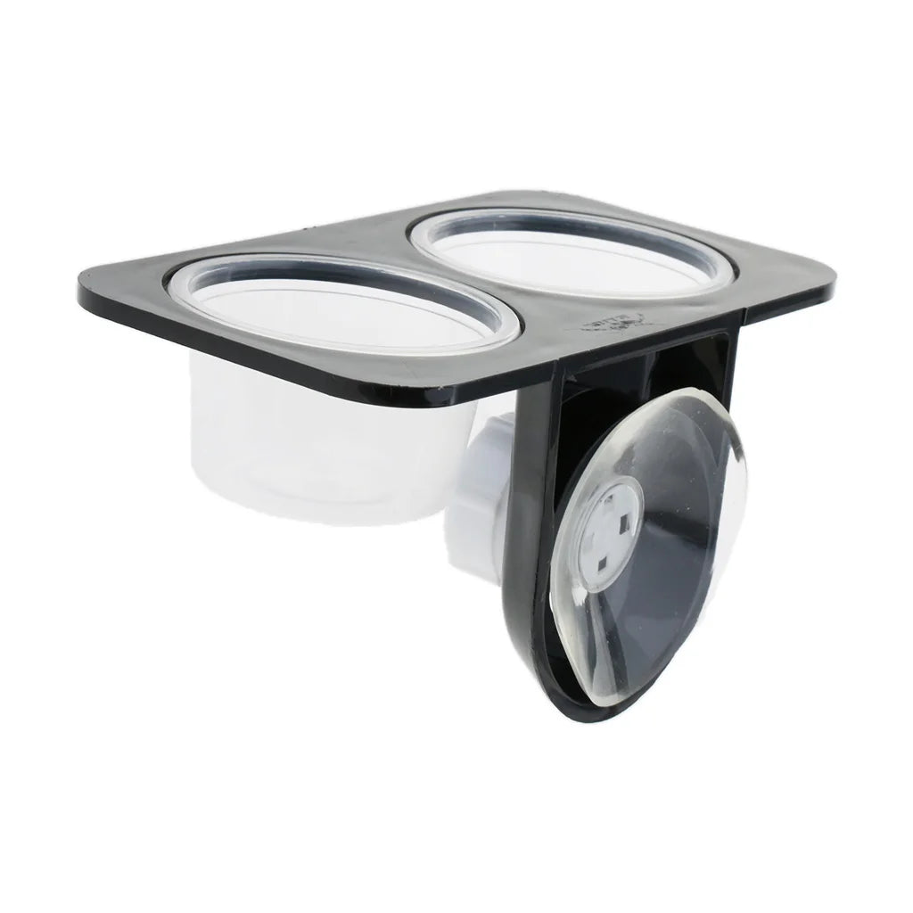 Reptiles & Amphibians, Lizard, Gecko, Suction Cup, Feed Bowls, Food Container with Bowl for Reptile Food and Water Feeding