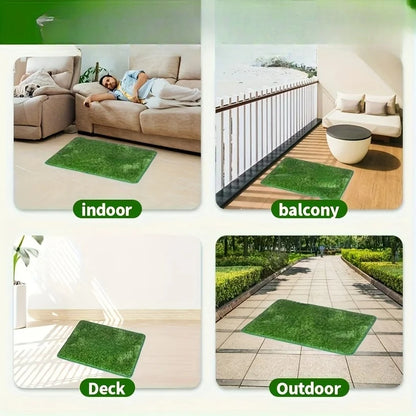 Simulation Lawn Dog Toilet, Training Mat Washable Pet Urine Mat, Dog Toilet Replacement, Pad Eco-Friendly Non-Slip