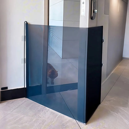Automatic Retractable Gate, Particularly Convenient Training Tool, Safety Enclosure, Suitable for Puppies ans cats