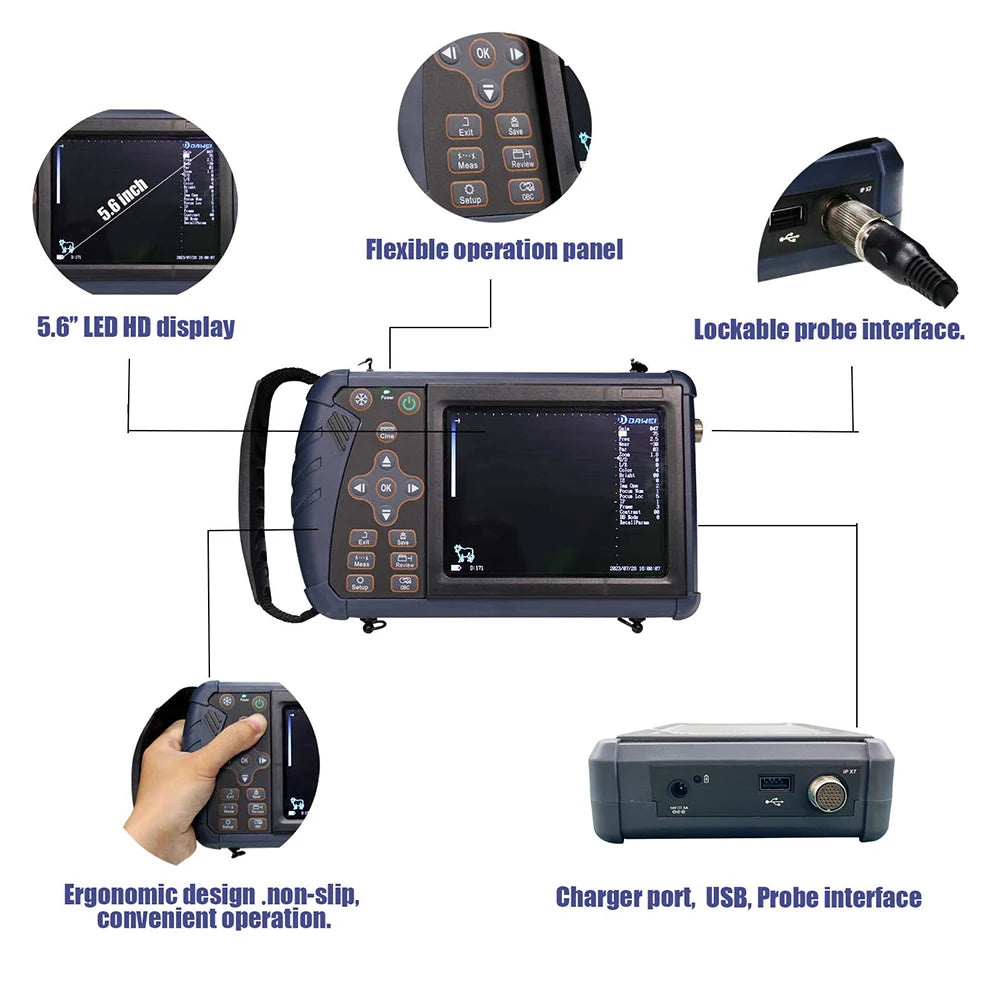 Handheld Vet Ultrasound Machine for Small Pet Dogs and Cats