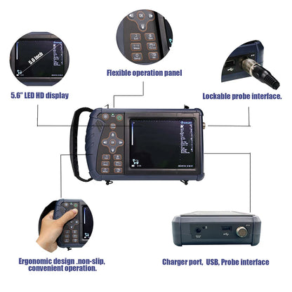 Handheld Vet Ultrasound Machine for Small Pet Dogs and Cats