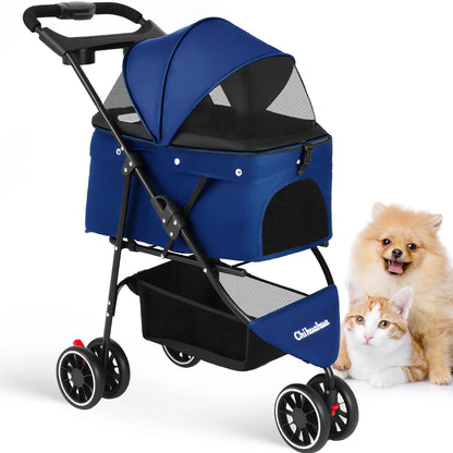 Pet Stroller For Puppy, Small Dogs & Cats