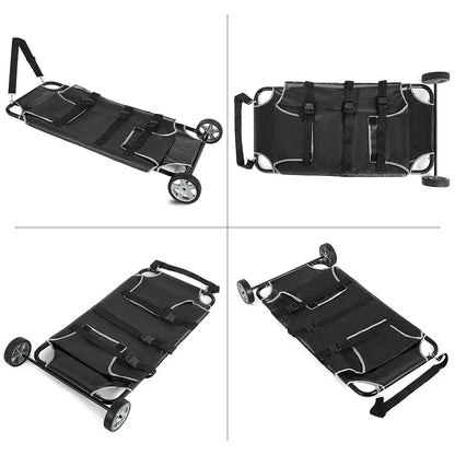 Gurney Animal Stretcher, Veterinary Expandable w/2 Wheels!