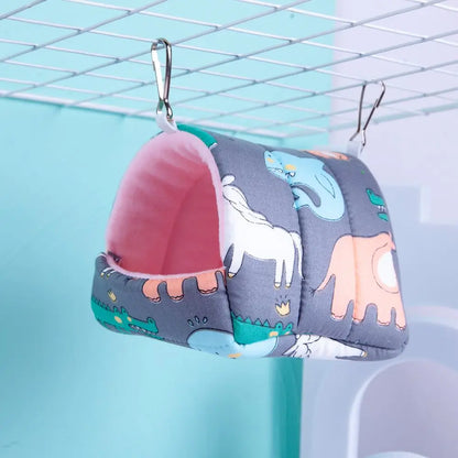 Cute Cartoon Rabbit, Squirrel, Guinea Pig Nest,