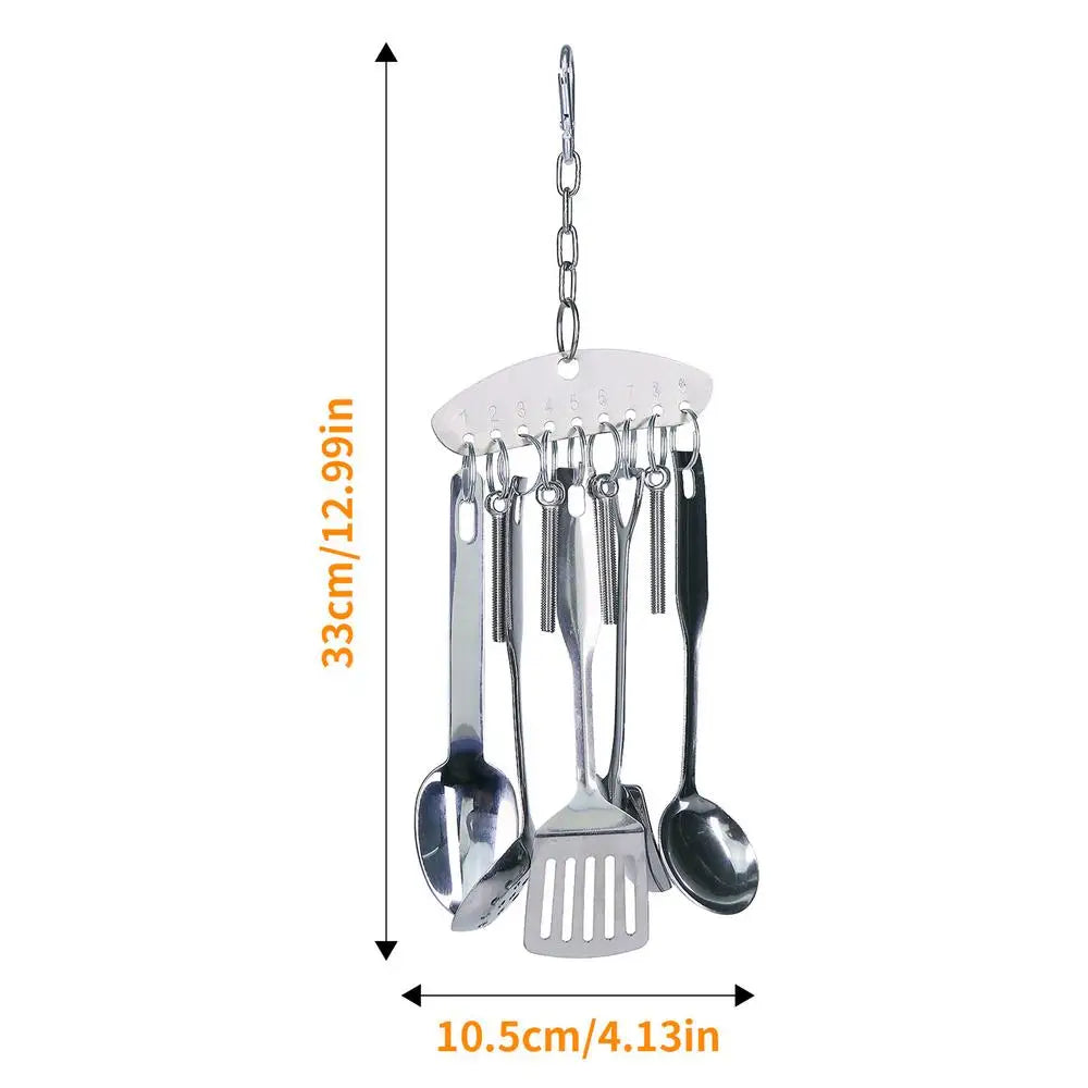 Parrot Stainless Steel Spoons
