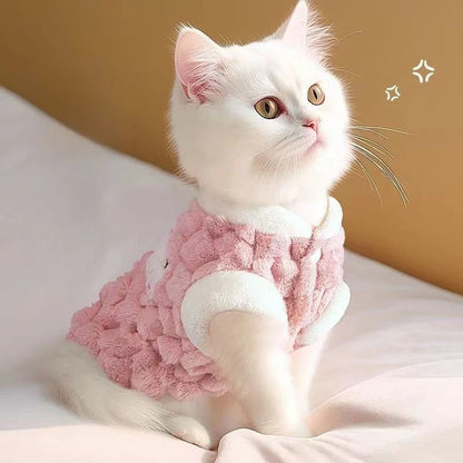 Winter Pet Vest Jacket for cats and small dogs