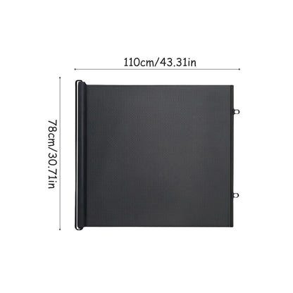 Automatic Retractable Gate, Particularly Convenient Training Tool, Safety Enclosure, Suitable for Puppies ans cats