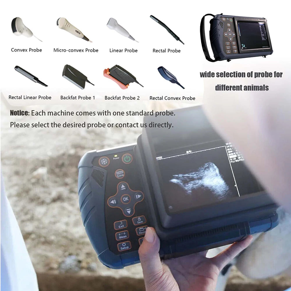 Handheld Vet Ultrasound Machine for Small Pet Dogs and Cats