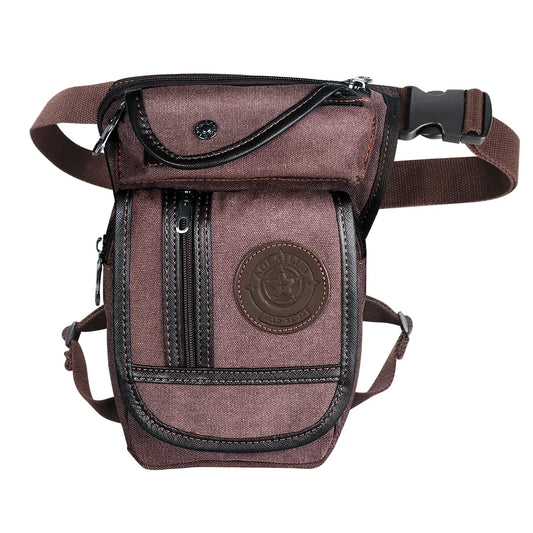 Portable Equestrian Drop Leg Bag, High Quality Canvas, Nylon Horse Riding Waist Bag,