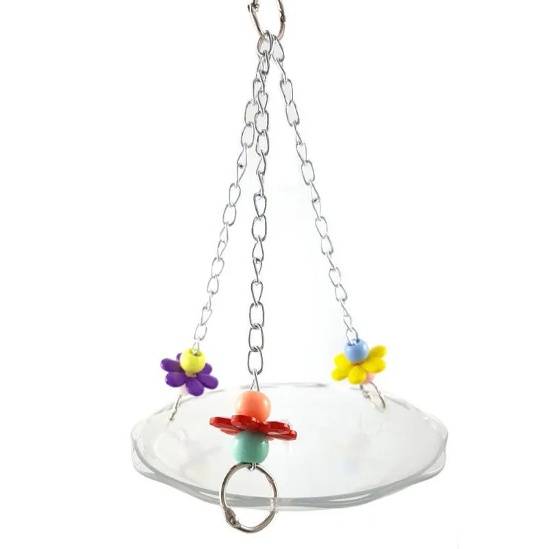 Bird Parrot Toy, Chewing Bite Cage, Hanging Accessories, Swing
