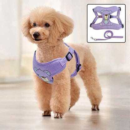 Outdoor Walking Dog Chest Brace Harness Vest