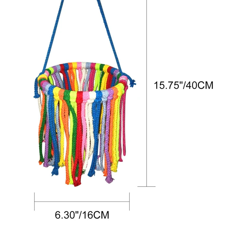 Bird Parrot Toy, Chewing Bite Cage, Hanging Accessories, Swing