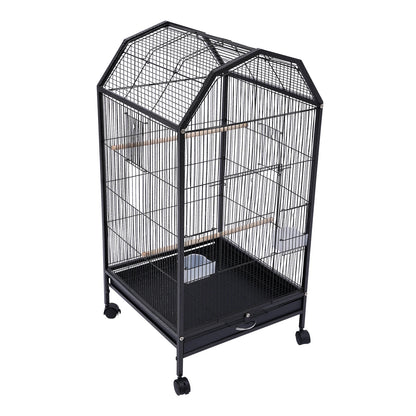 Large Play Bird Cage Parrot for Finch, Macaw, Cockatoo.