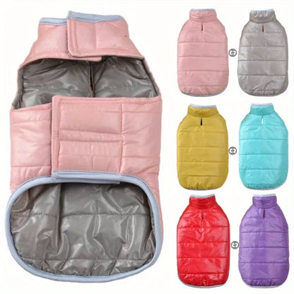 Double-sided Thicken Winter Dog Clothes