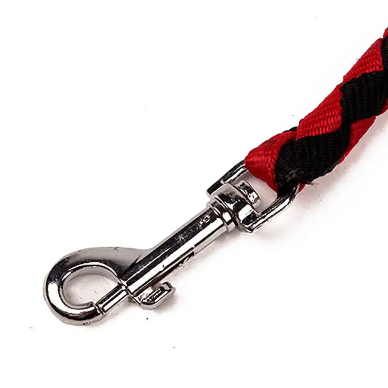 Pet Double Leash, 2 Way Couplers Dog Leash Rope Elastic Extended  Leash, Belt Outdoor Training for Two Double Dogs Leashes