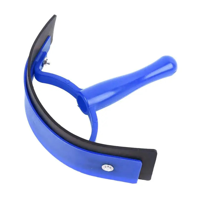 Horse Sweat Scraper, Cleaning Comb with Soft Grip Horse Deshedding Tool