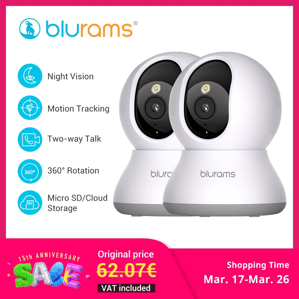 Indoor Security Camera  for Dog and Cat