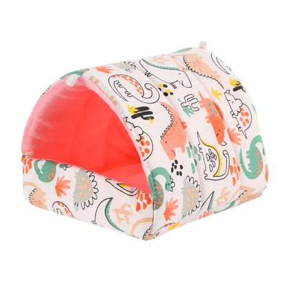 Cute Cartoon Rabbit, Squirrel, Guinea Pig Nest,