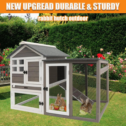 Small Animal Two-Story Hutch
