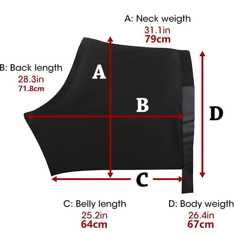 Horse Sleezy Horse Belly Guard, Breathable Horse Shoulder Pads, Shoulder Guard, Anti Friction Horse Bibs, Horse Chest Saver