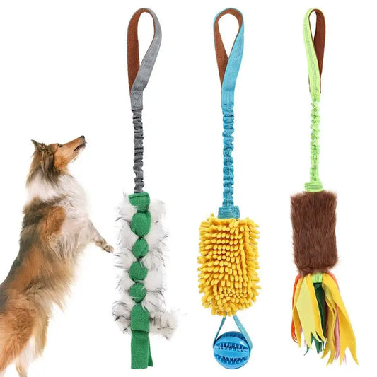 Dog Squeaky Toy Rope