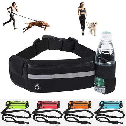 Dog Running Waist Leash