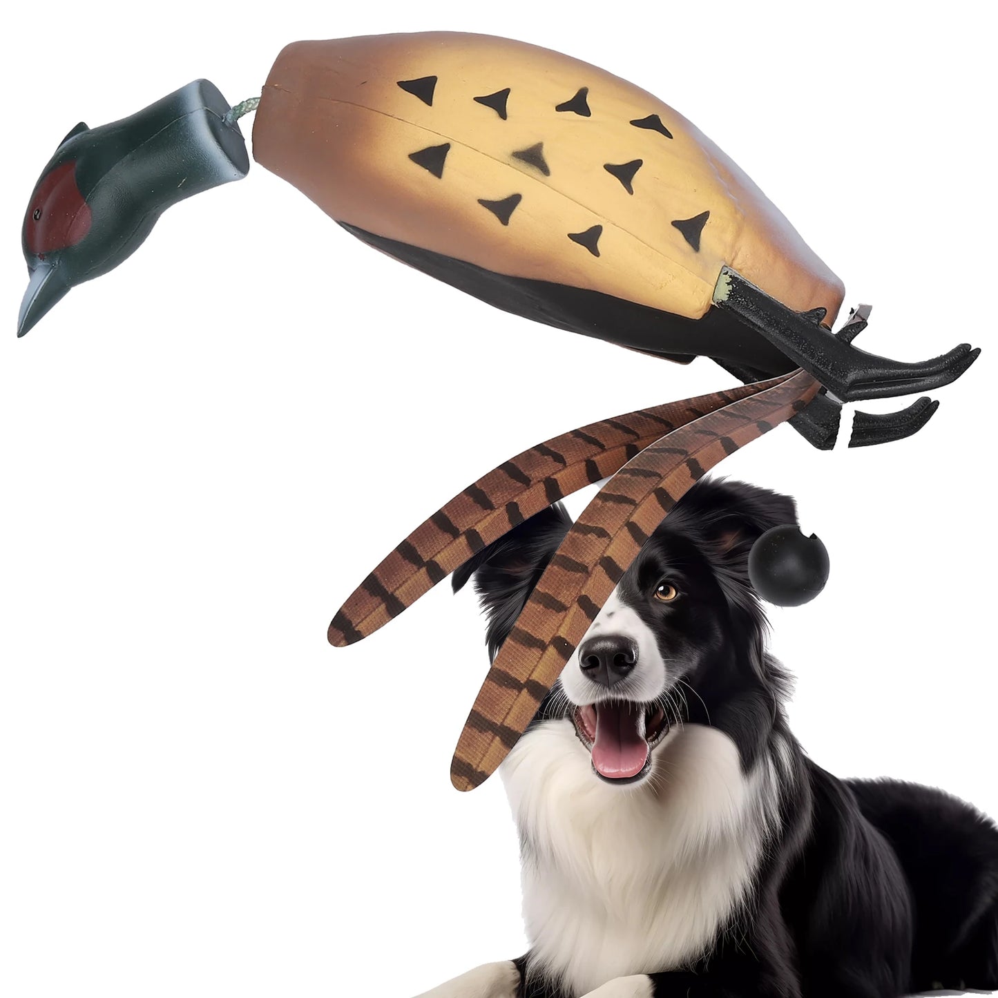 Pheasant Dummy Bumper Toy for Hunting Retriever Dogs