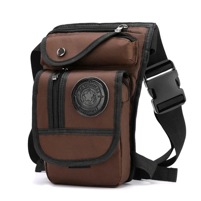 Portable Equestrian Drop Leg Bag, High Quality Canvas, Nylon Horse Riding Waist Bag,