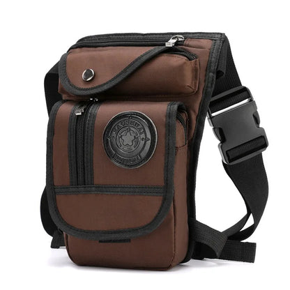 Portable Equestrian Drop Leg Bag, High Quality Canvas, Nylon Horse Riding Waist Bag,