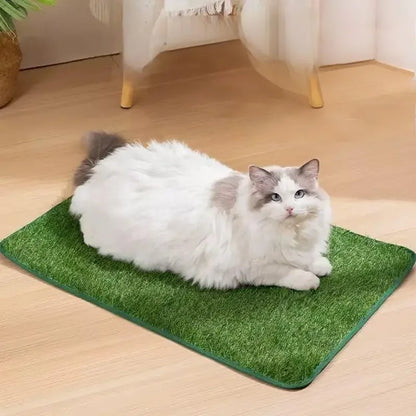 Simulation Lawn Dog Toilet, Training Mat Washable Pet Urine Mat, Dog Toilet Replacement, Pad Eco-Friendly Non-Slip