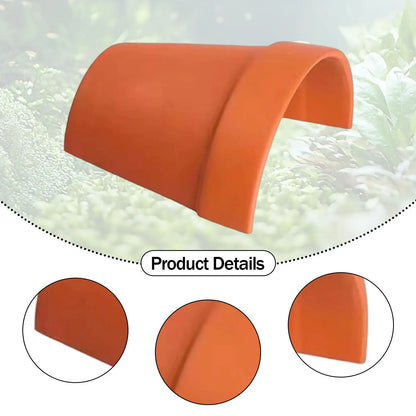Reptile Hide Cave, Ornament Aquarium Shelter, Accessories, Decorative, Hidden for Fish, Turtle, Tortoises, Gecko