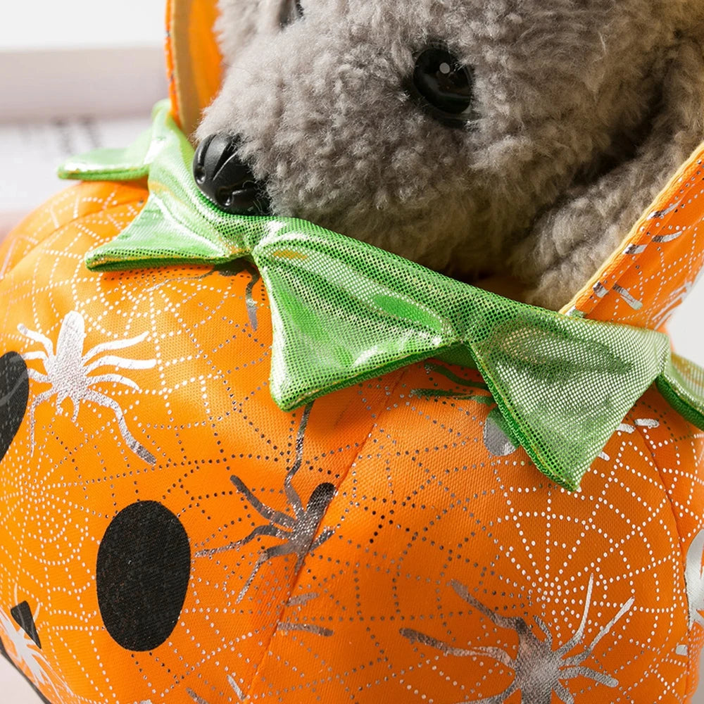 Halloween Dog Pumpkin Costumes Pet Dog