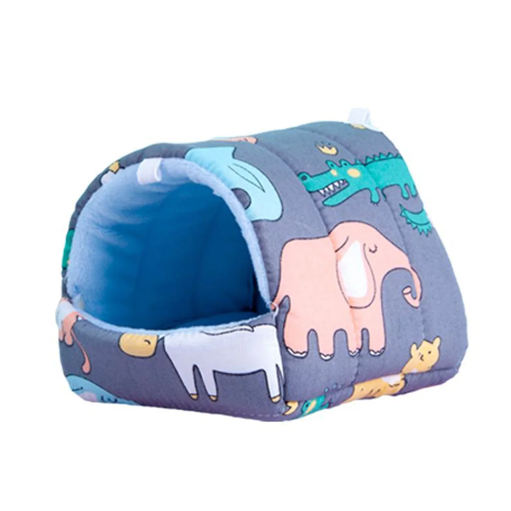 Cute Cartoon Rabbit, Squirrel, Guinea Pig Nest,